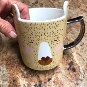 Bear mug by Rosanna with lifted ears